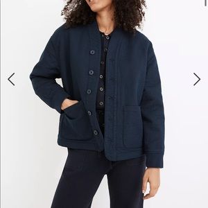 Madewell Stitched-Texture Denim Jacket